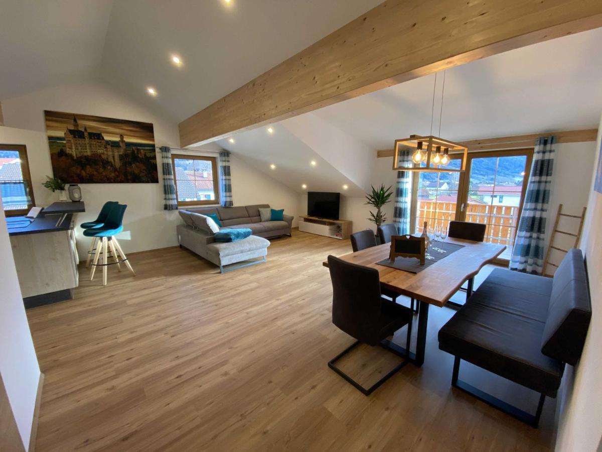 Ferienwohnung Hipp - Bockstallsee Halblech Ngoại thất bức ảnh